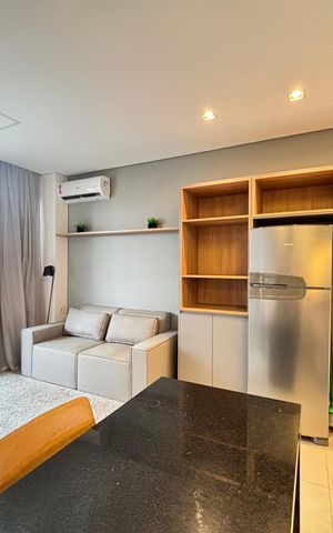Studio para alugar com 42m², 1 quarto e 1 vaga Studio para alugar com 42m², 1 quarto e 1 vagaStudio