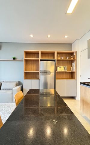 Studio para alugar com 42m², 1 quarto e 1 vaga Studio para alugar com 42m², 1 quarto e 1 vagaStudio