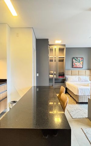 Studio para alugar com 42m², 1 quarto e 1 vaga Studio para alugar com 42m², 1 quarto e 1 vagaStudio