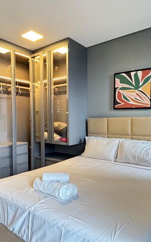 Studio para alugar com 42m², 1 quarto e 1 vaga Studio para alugar com 42m², 1 quarto e 1 vagaStudio