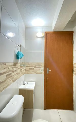 Casa para alugar com 100m², 3 quartos e 2 vagas Casa para alugar com 100m², 3 quartos e 2 vagasBanheiro 2