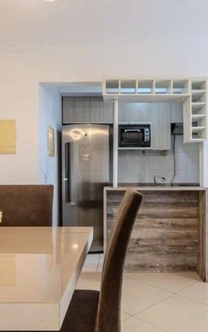 Apartamento à venda com 50m², 1 quarto e 1 vaga Apartamento à venda com 50m², 1 quarto e 1 vagaSala
