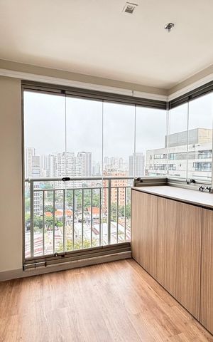 Apartamento para alugar com 34m², 1 quarto e sem vaga Apartamento para alugar com 34m², 1 quarto e sem vagaVaranda