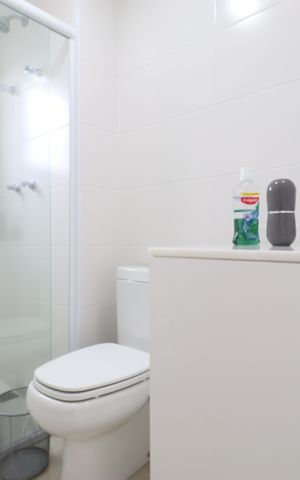 Apartamento à venda com 62m², 2 quartos e 2 vagasBanheiro da Suíte