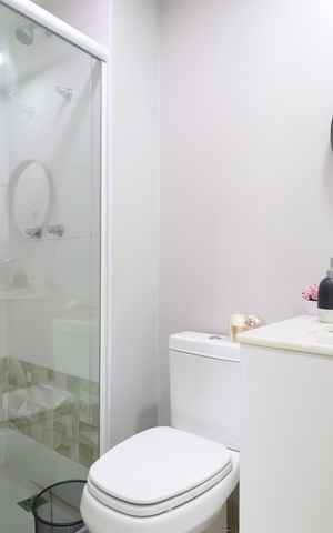 Apartamento à venda com 62m², 2 quartos e 2 vagasBanheiro Social