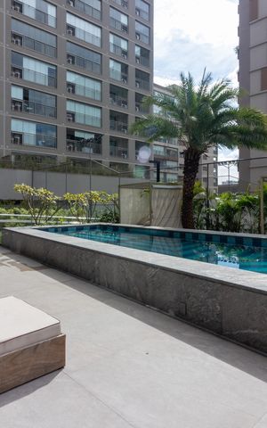 Apartamento para alugar com 41m², 1 quarto e 1 vaga Apartamento para alugar com 41m², 1 quarto e 1 vagaÁrea comum - Piscina