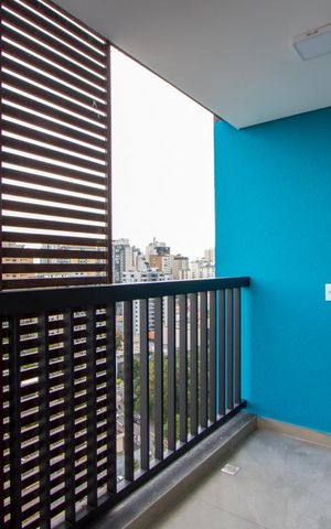 Studio à venda com 30m², 1 quarto e 1 vaga Studio à venda com 30m², 1 quarto e 1 vagaVaranda/Área de serviço