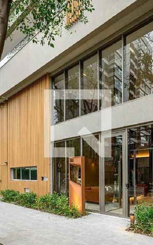 Apartamento para alugar com 44m², 1 quarto e 1 vaga Apartamento para alugar com 44m², 1 quarto e 1 vagaFachada