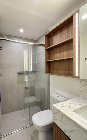Apartamento para alugar com 42m², 1 quarto e sem vaga Apartamento para alugar com 42m², 1 quarto e sem vagaBanheiro