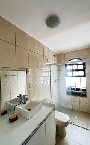 Casa para alugar com 160m², 3 quartos e 1 vagaBanheiro da Suíte
