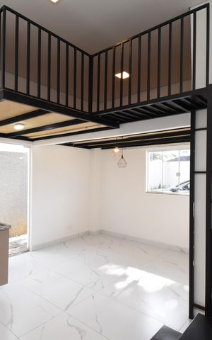 Studio à venda com 45m², 1 quarto e sem vagaSala/Cozinha do Loft
