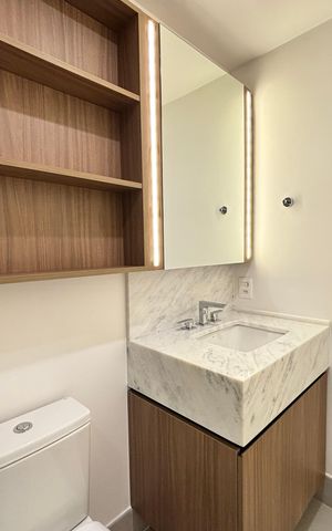 Apartamento para alugar com 42m², 1 quarto e 1 vagaBanheiro da Suíte