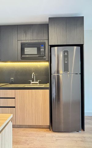 Apartamento para alugar com 42m², 1 quarto e 1 vagaSala/Cozinha