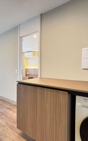 Apartamento para alugar com 42m², 1 quarto e 1 vagaSala/Cozinha