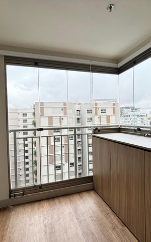 Apartamento para alugar com 42m², 1 quarto e 1 vagaVaranda