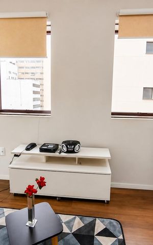 Apartamento à venda com 30m², 1 quarto e 1 vaga Apartamento à venda com 30m², 1 quarto e 1 vagaSala