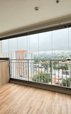 Apartamento para alugar com 41m², 1 quarto e sem vaga Apartamento para alugar com 41m², 1 quarto e sem vagaVaranda