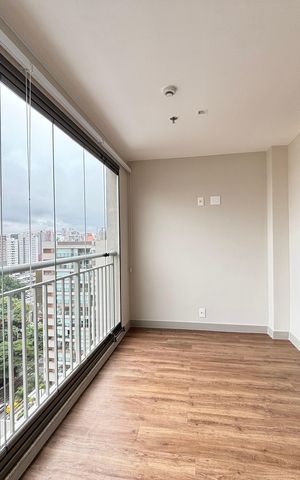 Apartamento para alugar com 41m², 1 quarto e sem vaga Apartamento para alugar com 41m², 1 quarto e sem vagaVaranda