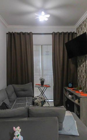 Apartamento à venda com 47m², 2 quartos e 1 vaga
