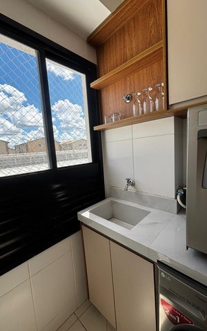 Apartamento para alugar com 56m², 2 quartos e 1 vaga Apartamento para alugar com 56m², 2 quartos e 1 vagaÁrea de serviço