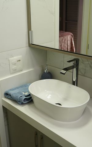 Apartamento à venda com 104m², 3 quartos e 2 vagasBanheiro da Suíte