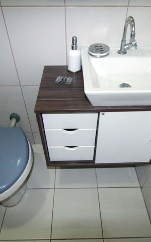 Apartamento à venda com 86m², 2 quartos e 1 vagaBanheiro Social