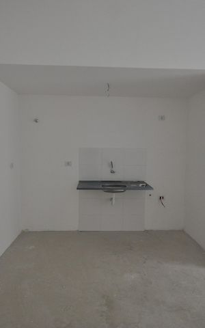 Studio à venda com 27m², 1 quarto e sem vagaCozinha