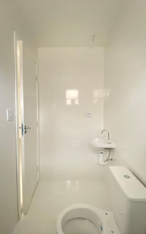 Apartamento para alugar com 27m², 1 quarto e sem vaga Apartamento para alugar com 27m², 1 quarto e sem vagaBanheiro