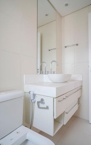 Apartamento à venda com 171m², 3 quartos e 3 vagasBanheiro da suíte 3