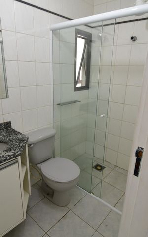 Apartamento à venda com 76m², 3 quartos e 2 vagasBanheiro Social