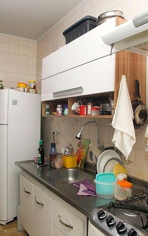Apartamento à venda com 59m², 2 quartos e 1 vagaCozinha - Área de Serviço