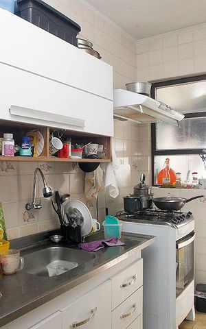 Apartamento à venda com 59m², 2 quartos e 1 vagaCozinha - Área de Serviço