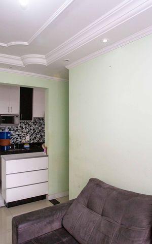 Apartamento para alugar com 44m², 2 quartos e 1 vagaSala
