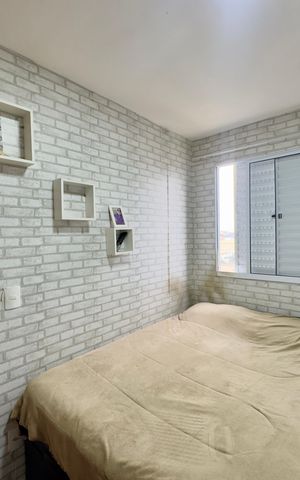 Apartamento para alugar com 38m², 2 quartos e 1 vagaQuarto 1