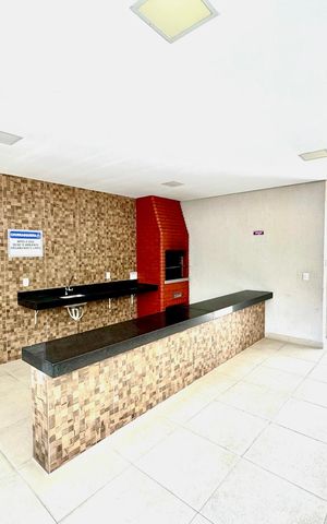 Apartamento para alugar com 38m², 2 quartos e 1 vagaChurrasqueira