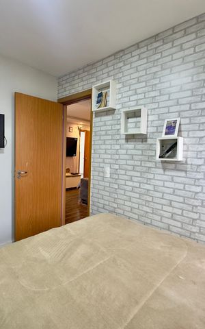 Apartamento para alugar com 38m², 2 quartos e 1 vagaQuarto 1