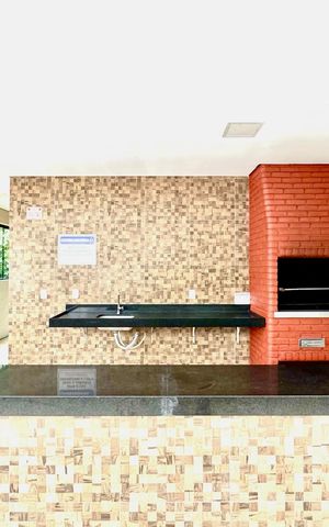 Apartamento para alugar com 38m², 2 quartos e 1 vagaChurrasqueira