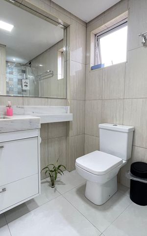 Apartamento à venda com 69m², 3 quartos e 1 vagaBanheiro
