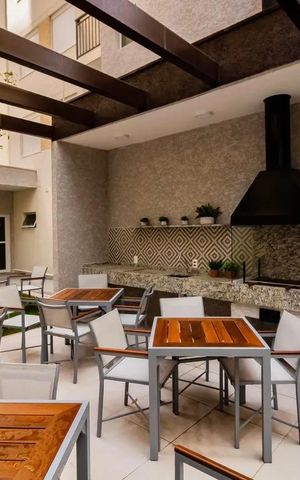 Apartamento à venda com 37m², 2 quartos e sem vaga Apartamento à venda com 37m², 2 quartos e sem vagaÁrea comum - Churrasqueira