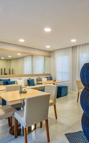 Apartamento à venda com 37m², 2 quartos e sem vaga Apartamento à venda com 37m², 2 quartos e sem vagaÁrea comum - Salão de festas