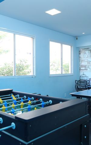 Apartamento à venda com 42m², 2 quartos e sem vagaÁrea comum - Salão de jogos