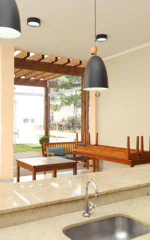 Apartamento à venda com 42m², 2 quartos e sem vagaÁrea comum - Salão gourmet
