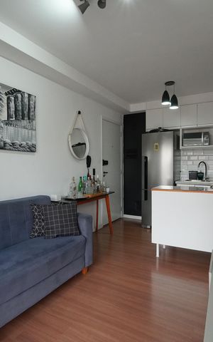 Apartamento para alugar com 35m², 1 quarto e sem vagaSala