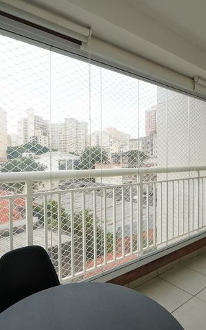 Apartamento para alugar com 35m², 1 quarto e sem vagaVaranda