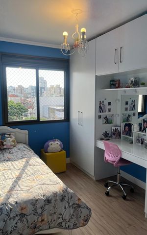Apartamento à venda com 83m², 3 quartos e 1 vagaQuarto 2