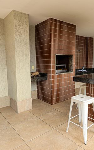 Apartamento à venda com 95m², 4 quartos e 2 vagasÁrea comum - Churrasqueira