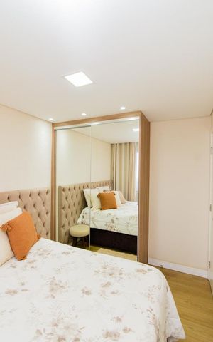 Apartamento à venda com 52m², 2 quartos e 1 vagaQuarto 2