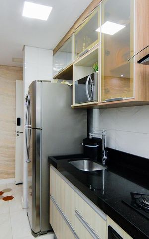 Apartamento à venda com 52m², 2 quartos e 1 vagaCozinha