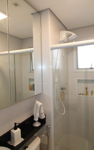 Apartamento para alugar com 40m², 1 quarto e 1 vagaBanheiro