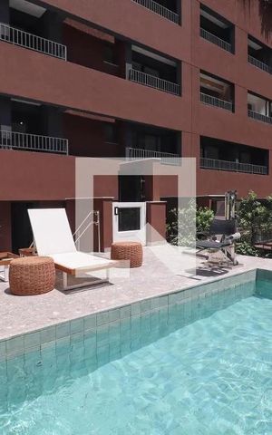 Studio à venda com 25m², 1 quarto e sem vaga Studio à venda com 25m², 1 quarto e sem vagaÁrea comum - Piscina